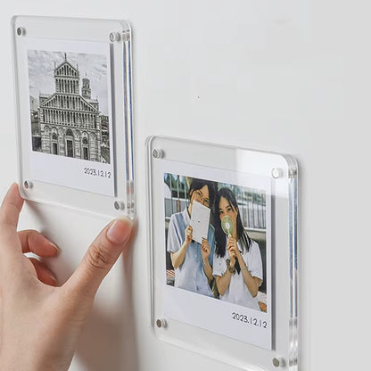 Acrylic Magnetic Transparent Photo Frame