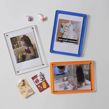 Acrylic Magnetic Transparent Photo Frame