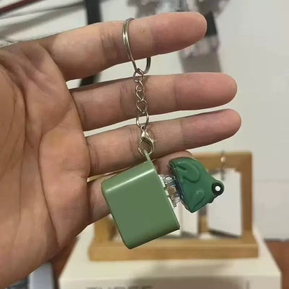 Frog Sound & Light Keychain