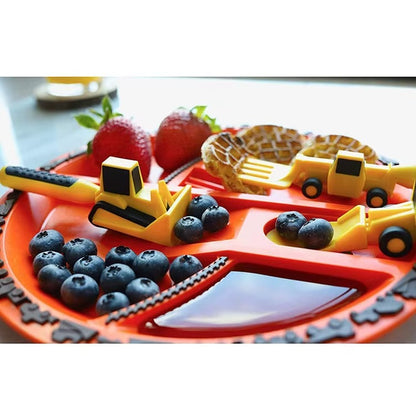 Constructive Eating Plate & Utensils