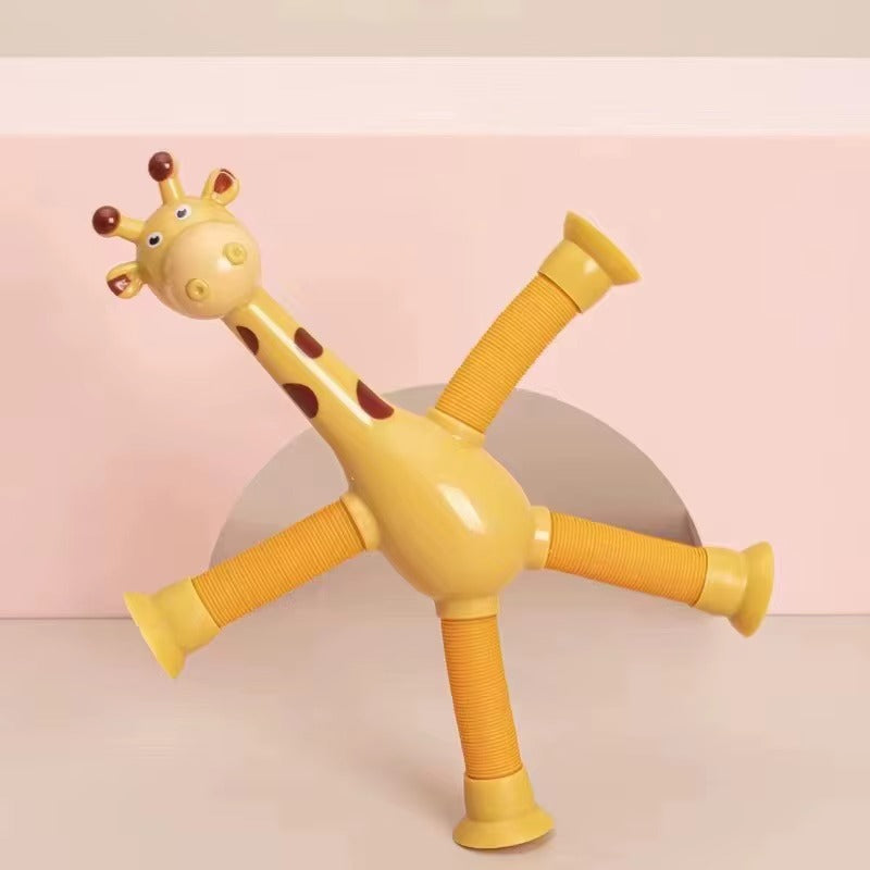 Stretchy Giraffe Tube Toy | 4 PCS Pack