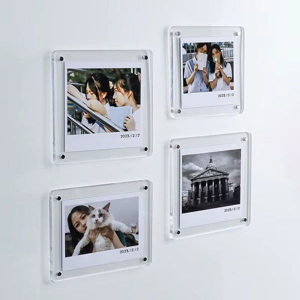 Acrylic Magnetic Transparent Photo Frame