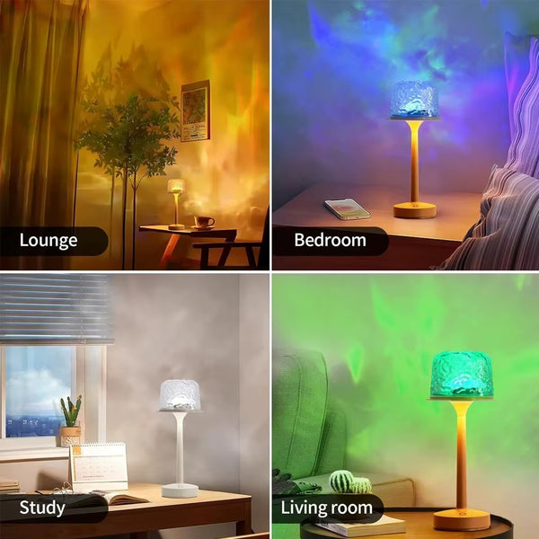 Water Ripple LED Ambient Table Lamp