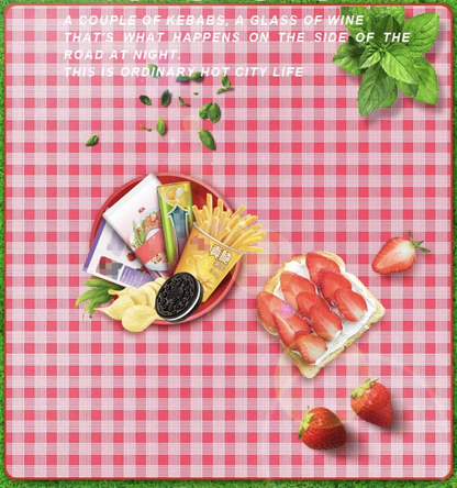 Outdoor & Picnic Oxford Blanket Extra Large 2 m x 2 m