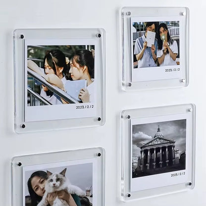 Acrylic Magnetic Transparent Photo Frame