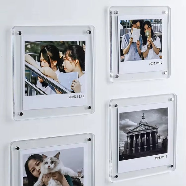 Acrylic Magnetic Transparent Photo Frame