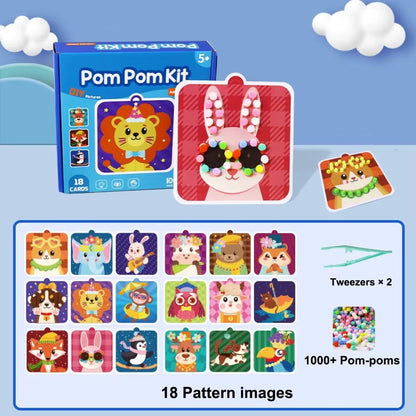 Pom Pom Kit Animal Dress-up