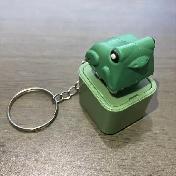 Frog Sound & Light Keychain
