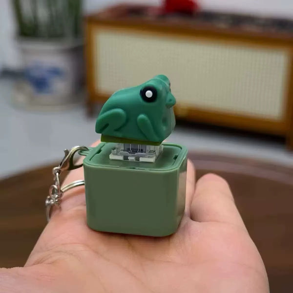 Frog Sound & Light Keychain