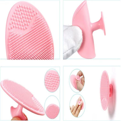 Soft Silicone Baby Bath Brush | 3 Pack