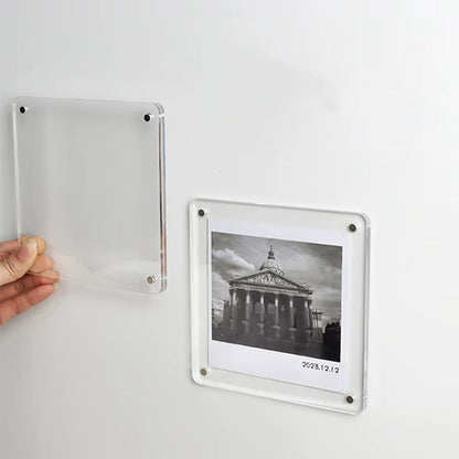 Acrylic Magnetic Transparent Photo Frame