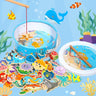 Wooden Magnetic Fishing Toy Set
