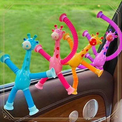 Stretchy Giraffe Tube Toy | 4 PCS Pack