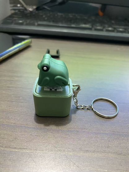 Frog Sound & Light Keychain