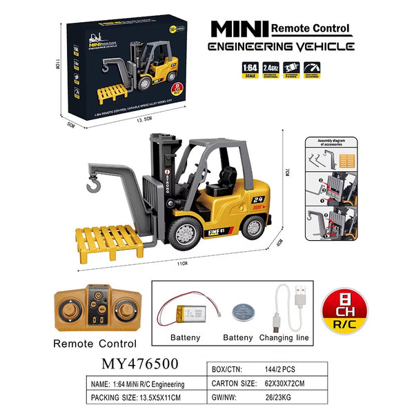 Mini Remote Control Forklift Truck