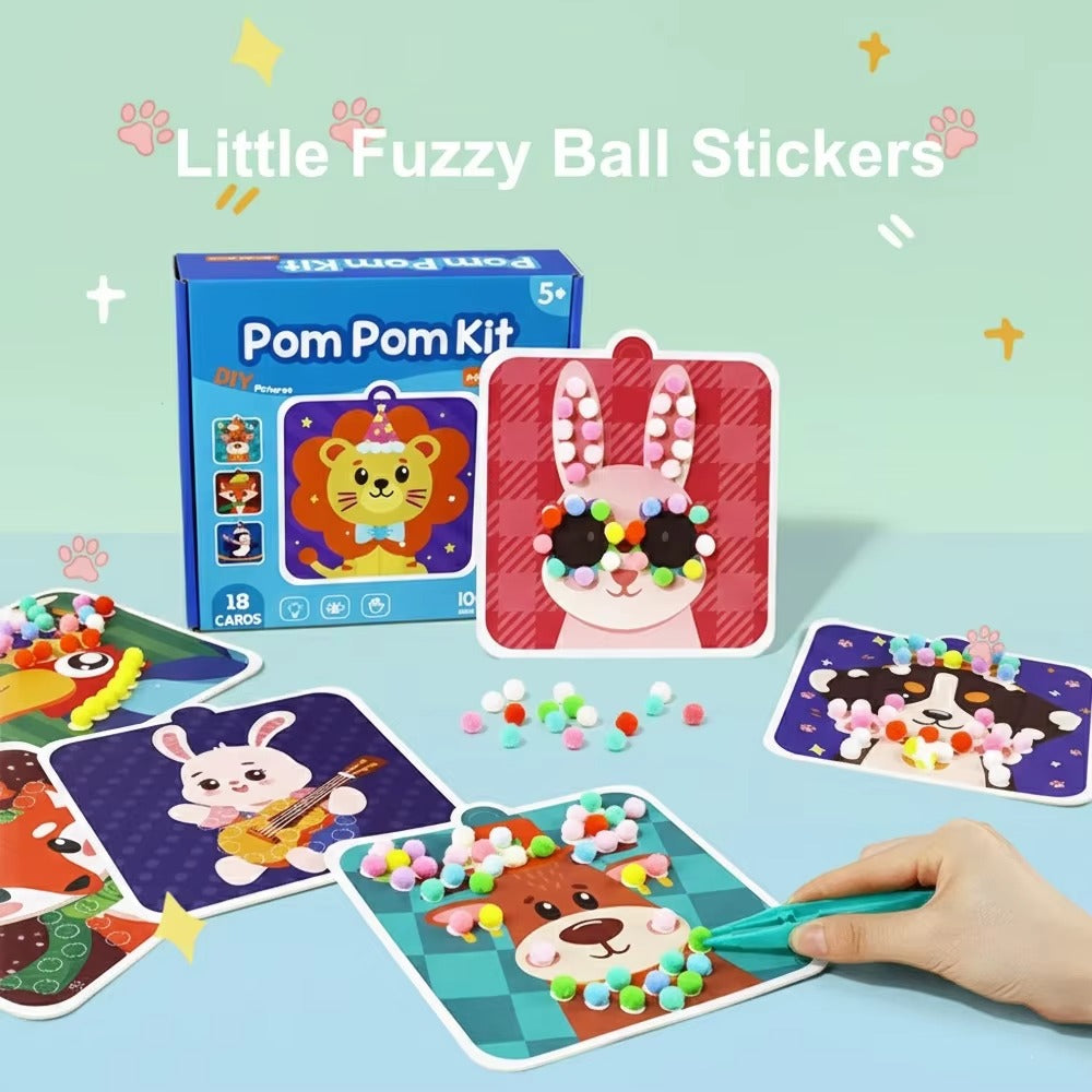 Pom Pom Kit Animal Dress-up
