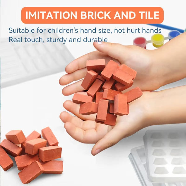Little Bricklayer Children’s DIY House | 487 Pieces