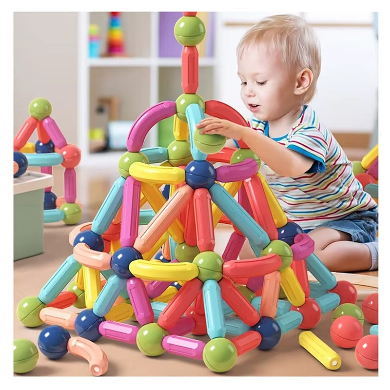 Magnetic Building Blocks | 64 PCS Set