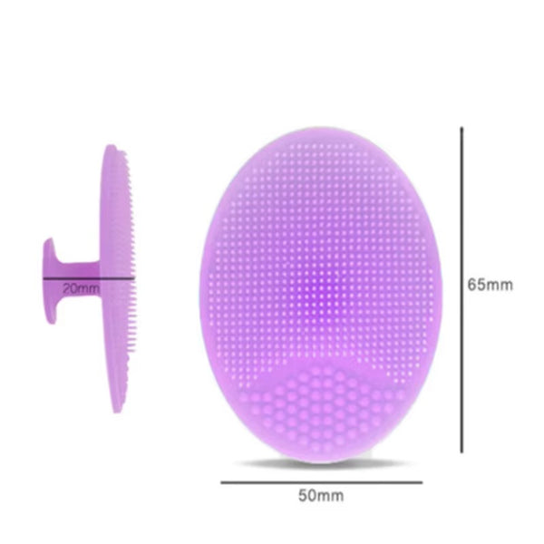 Soft Silicone Baby Bath Brush | 3 Pack