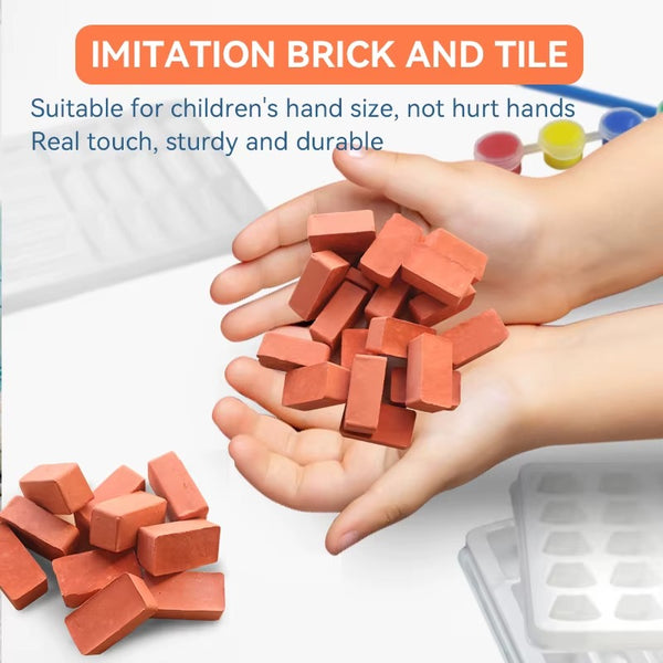 Little Bricklayer Children’s DIY House | 487 Pieces