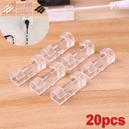 Cable Organizer Clips 20/40/60pcs