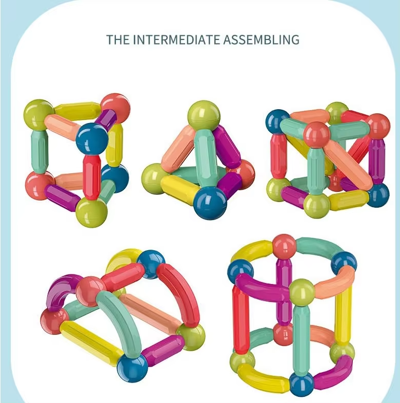 Magnetic Building Blocks | 64 PCS Set