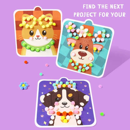 Pom Pom Kit Animal Dress-up