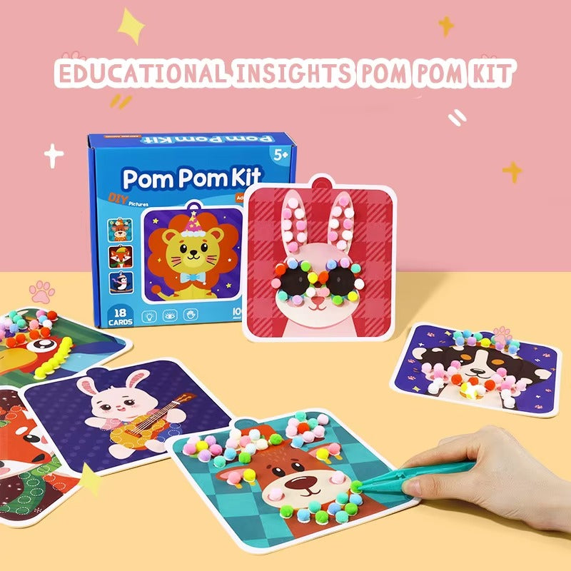 Pom Pom Kit Animal Dress-up