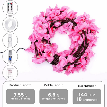 Wall Flower LED Arrangement | 144 LEDS