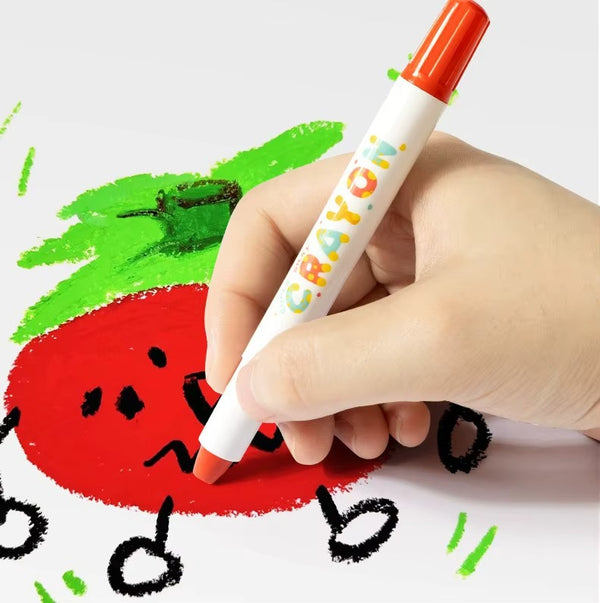 36 Colors Washable Silky Crayons Set