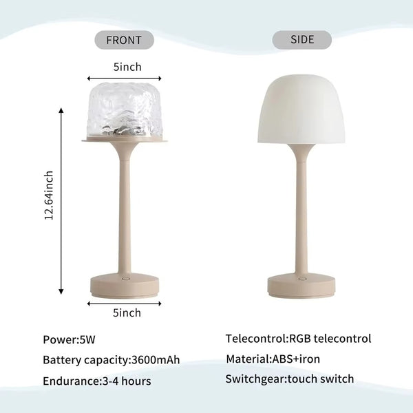 Water Ripple LED Ambient Table Lamp