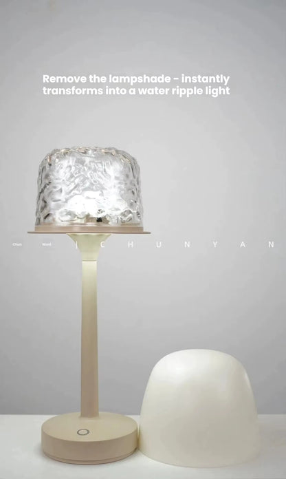 Water Ripple LED Ambient Table Lamp
