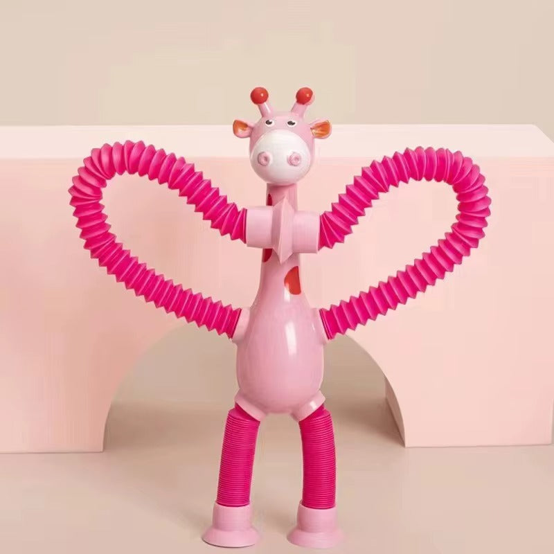 Stretchy Giraffe Tube Toy | 4 PCS Pack