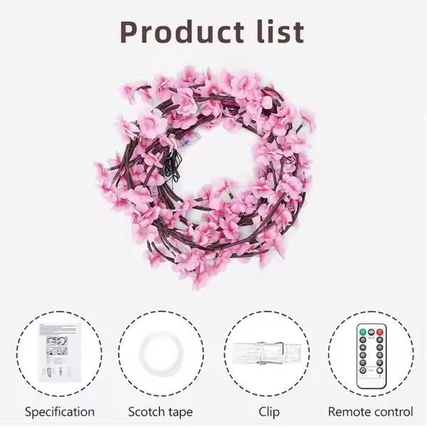 Wall Flower LED Arrangement | 144 LEDS