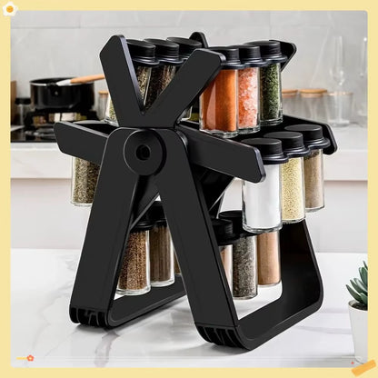 18 Jar Rotating Spice Rack