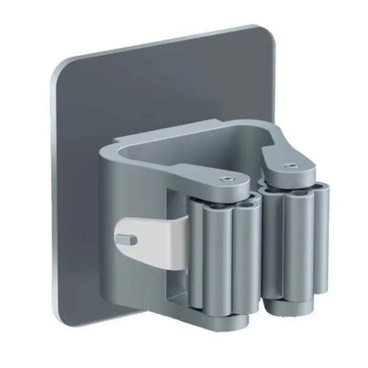 Mop & Broom Organizer Wall Mounted | 6 Pack Holder Rack