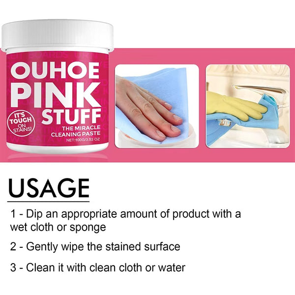 The Pink Stuff The Miracle Cleaning Paste