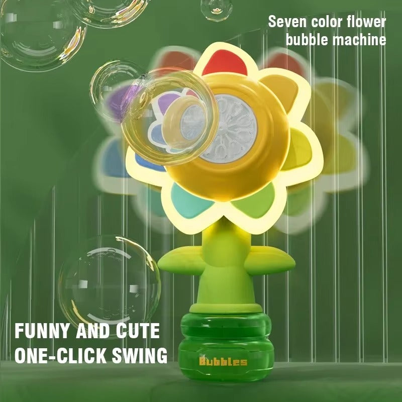 Sunflower Bubble Machine
