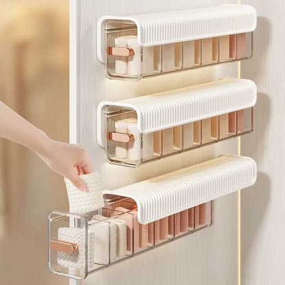 Multi-Compartment Transparent Storage Organizer