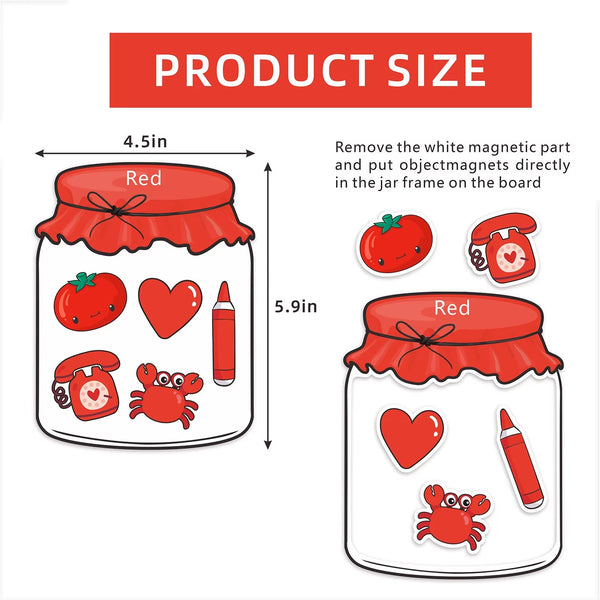 Colorful Magnetic Sorting Educational Set