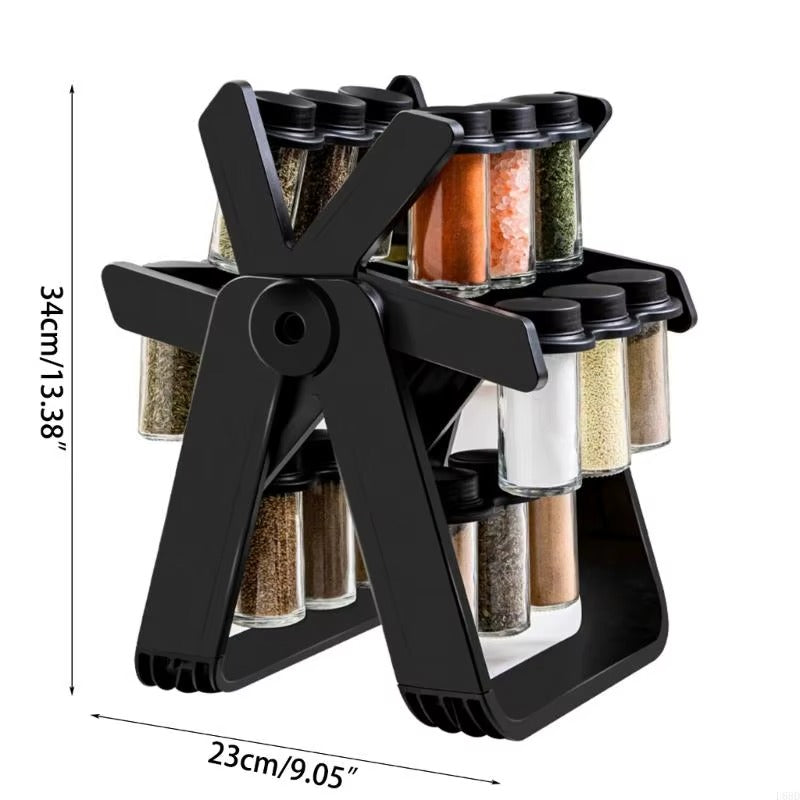 18 Jar Rotating Spice Rack