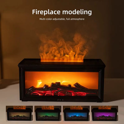 Fireplace Essential Oil Diffuser Humidifier