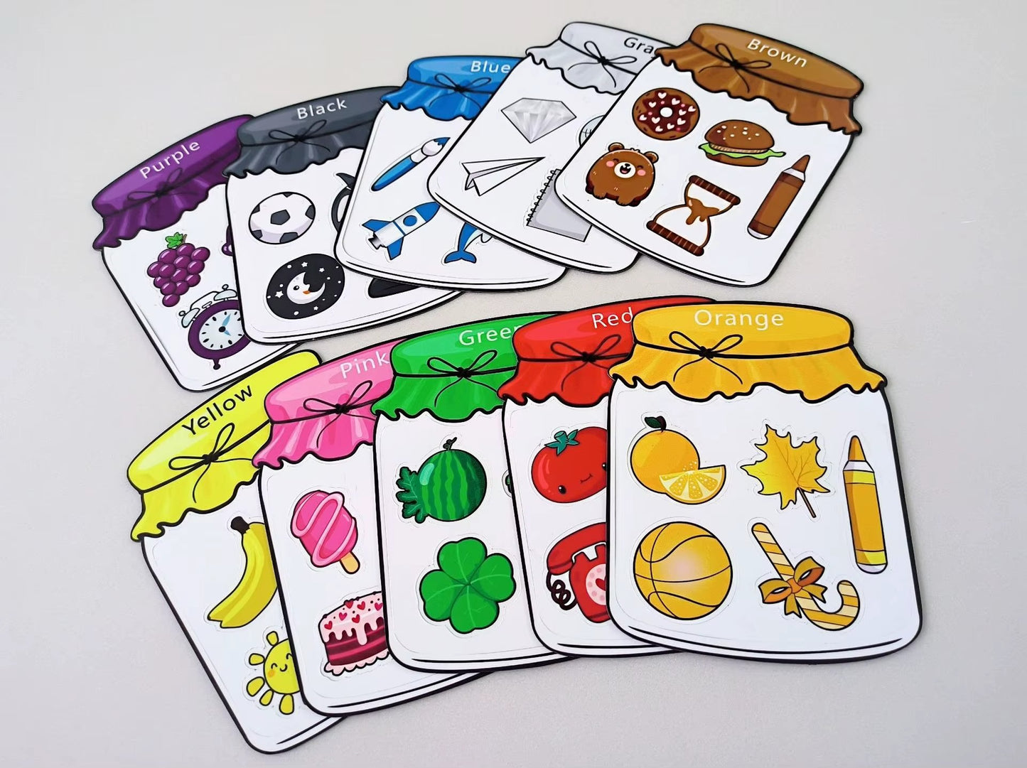 Colorful Magnetic Sorting Educational Set