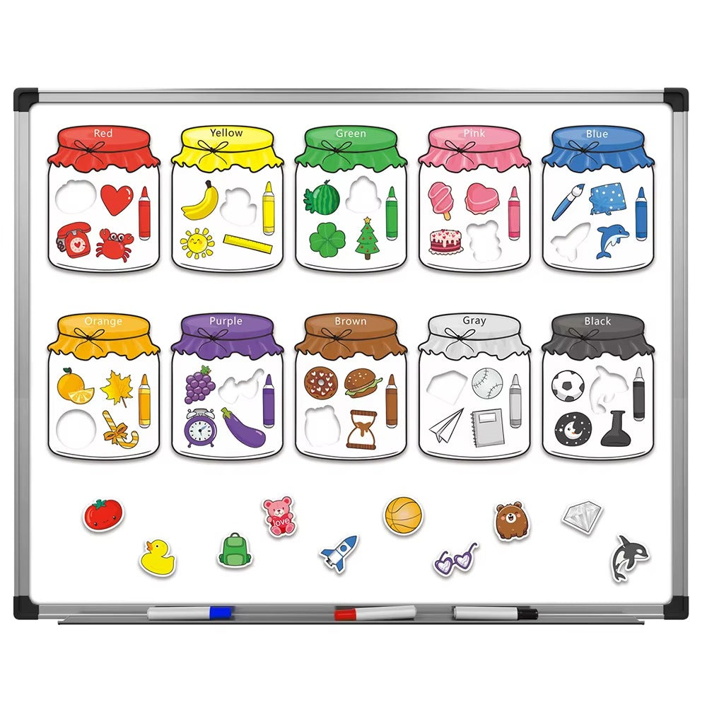 Colorful Magnetic Sorting Educational Set