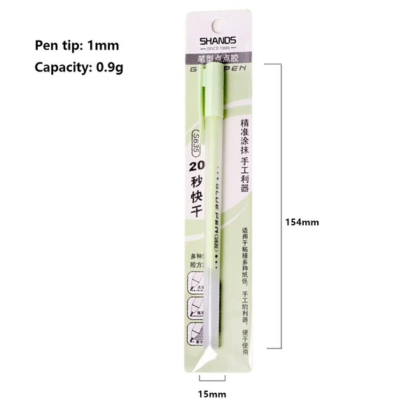 Glue Dispenser Pen Set | 6 Pack