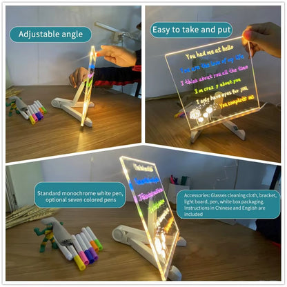 LED Acrylic Light Board (Large Size)