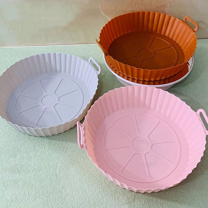 Airfryer Baking Reusable Silicone Basket