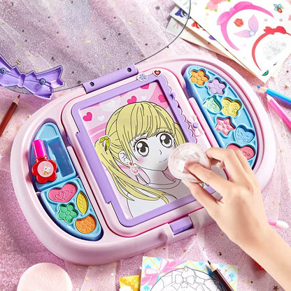 Girls Makeup Drawing Set