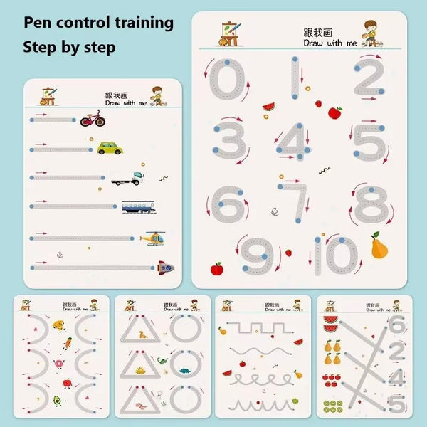 Magical Tracing Educational Book