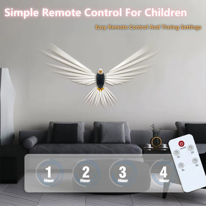 Bald Eagle Night Light Projection Lamp